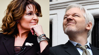 Sarah Palin Says Julian Assange Is Good Now, Recommends Watching <i>Snowden</i>